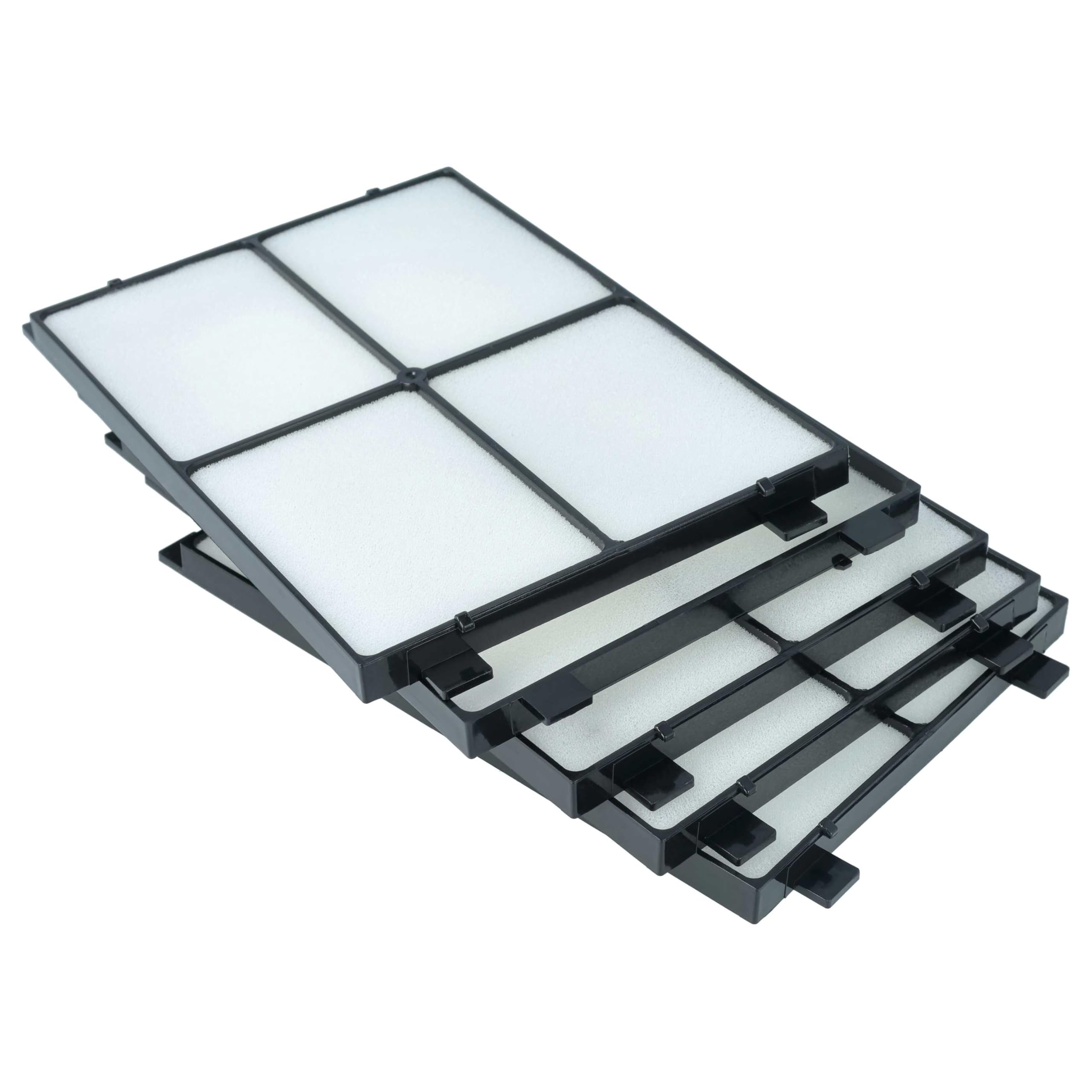 vhbw 50x Luftfilter ISO Coarse 45% kompatibel mit Zehnder CLD Lüfter | Ventilator, Lüftungsgerät (Grobstaubfilter)