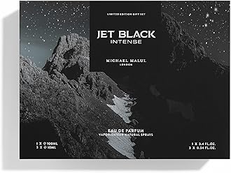 - Jet Black Intense Eau de Parfum Gift Set - 100ml | 10ml