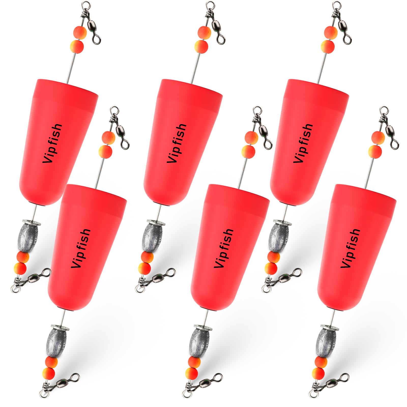 Snapklik.com : Vipfish Popping Corks Floats Saltwater - Rattles And ...