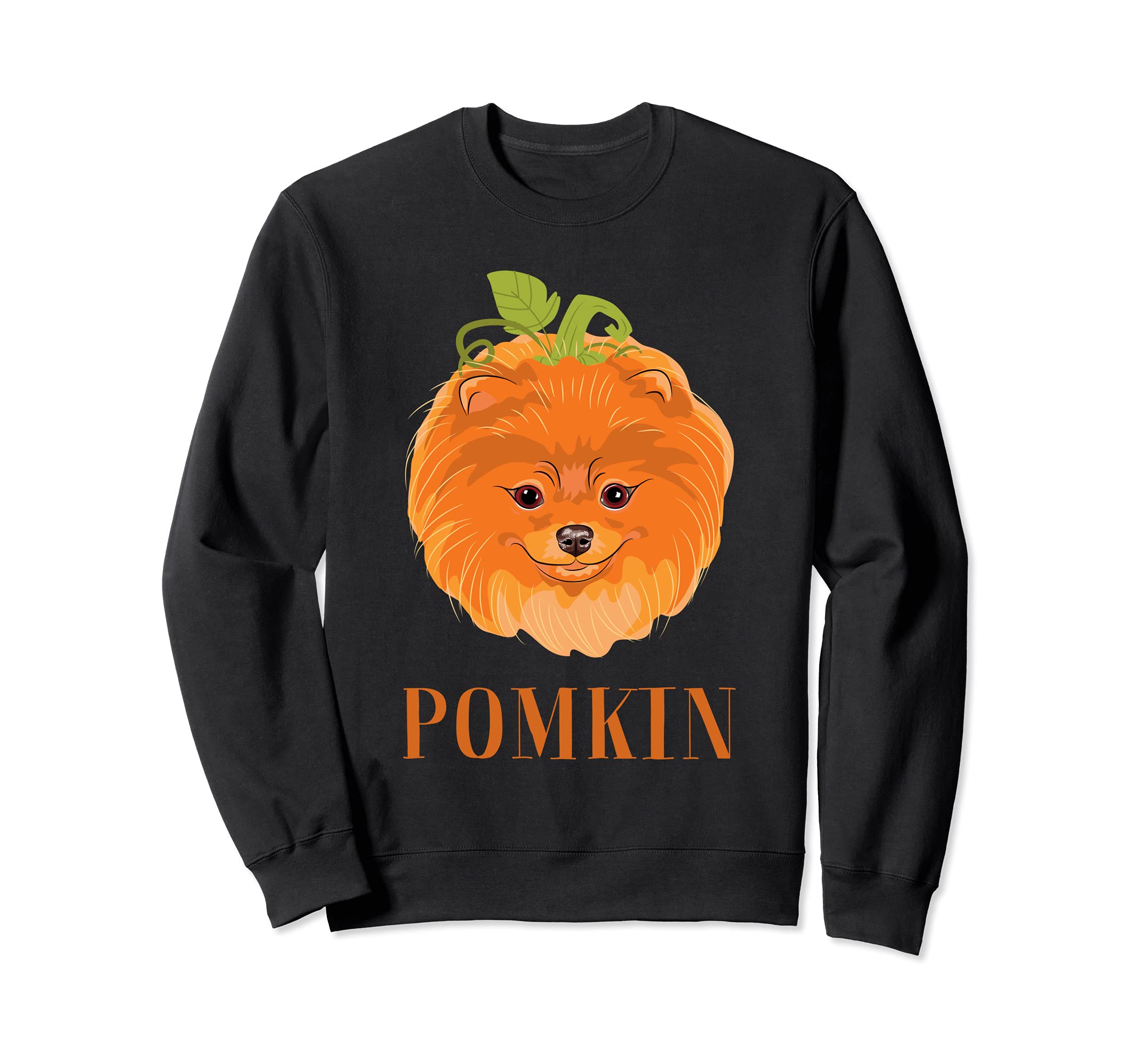 Pomkin Pomeranian Pumpkin Halloween Kids Boys Thanksgiving Sweatshirt