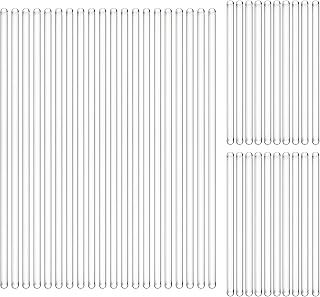 Yarlung 40-Pack Glass Stirring Rods 12" & 5" 7mm Dia - Smooth Round Ends for Lab, Kitchen Cocktails & Science Experiments