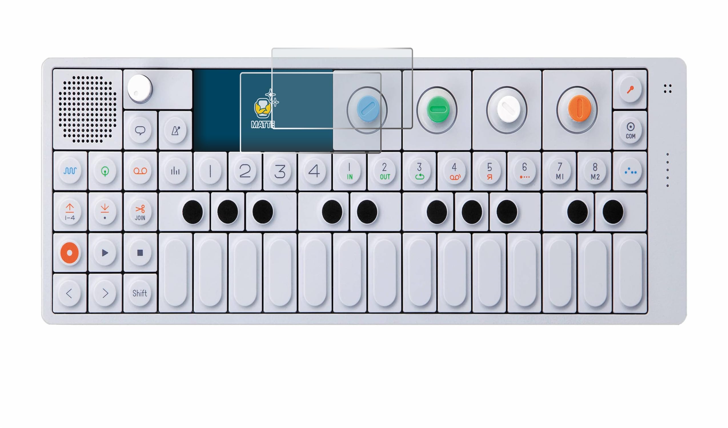 brotect Screen Protector Anti-Glare Compatible with Teenage Engineering OP-1 Sampler & Controller (2 Pack) Screen Protector Matte, Protection Film