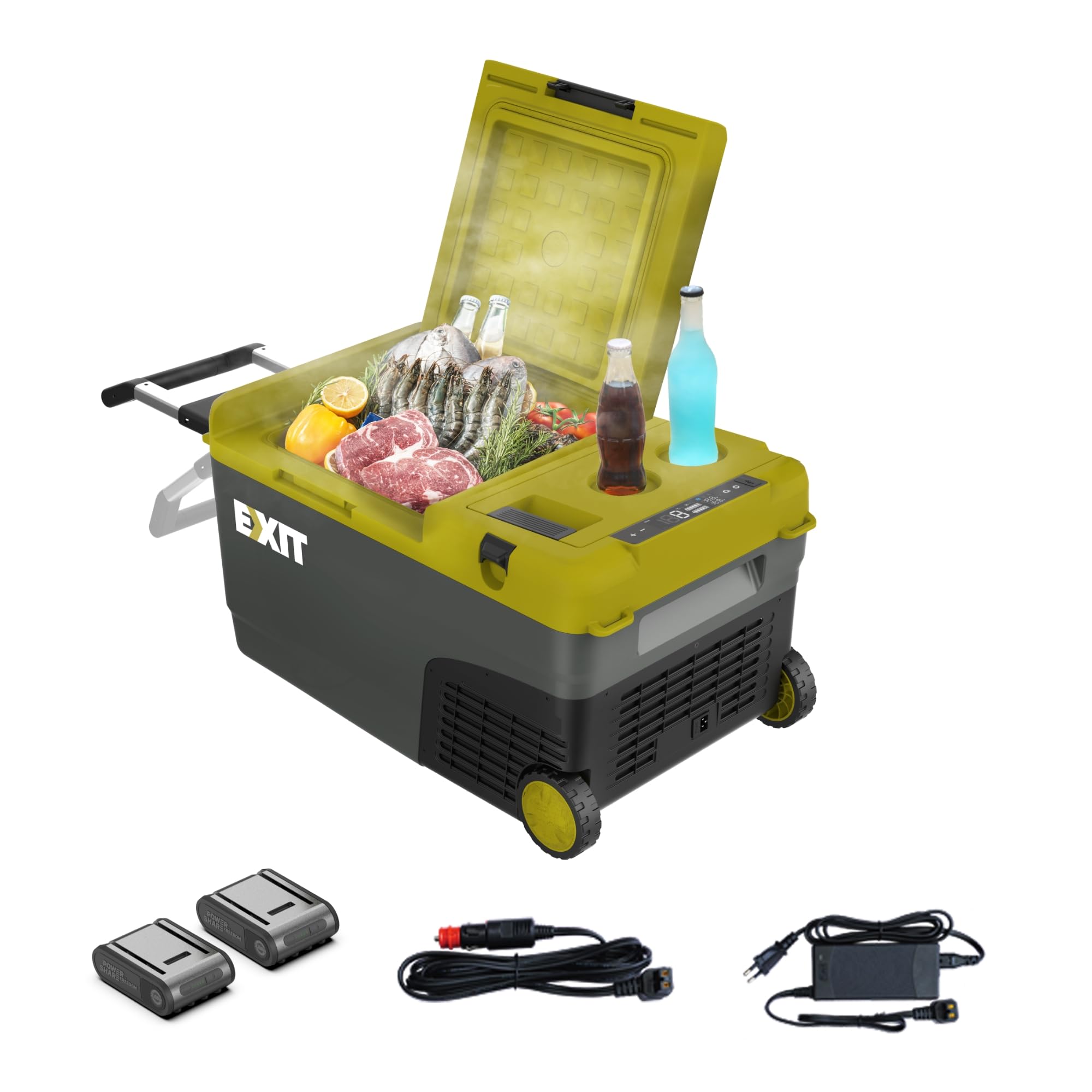 Amazon.com: EXIT 20V Outdoor mini refrigerator EX100, battery powered ...