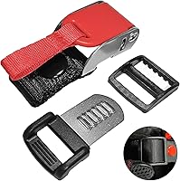 Vista 1 de Kit de hebilla de liberación rápida para casco de motocicleta, adaptador de correa de barbilla de acero inoxidable, clip de liberación rápida