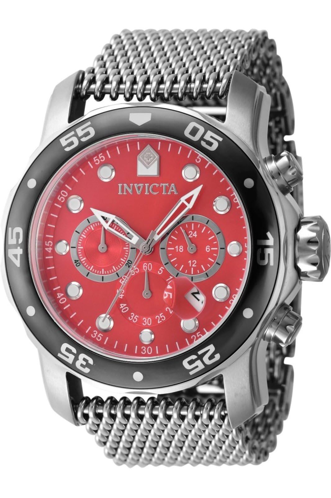 Invicta Pro Diver Edelstahl Herren Quarzuhrwerk - 48mm