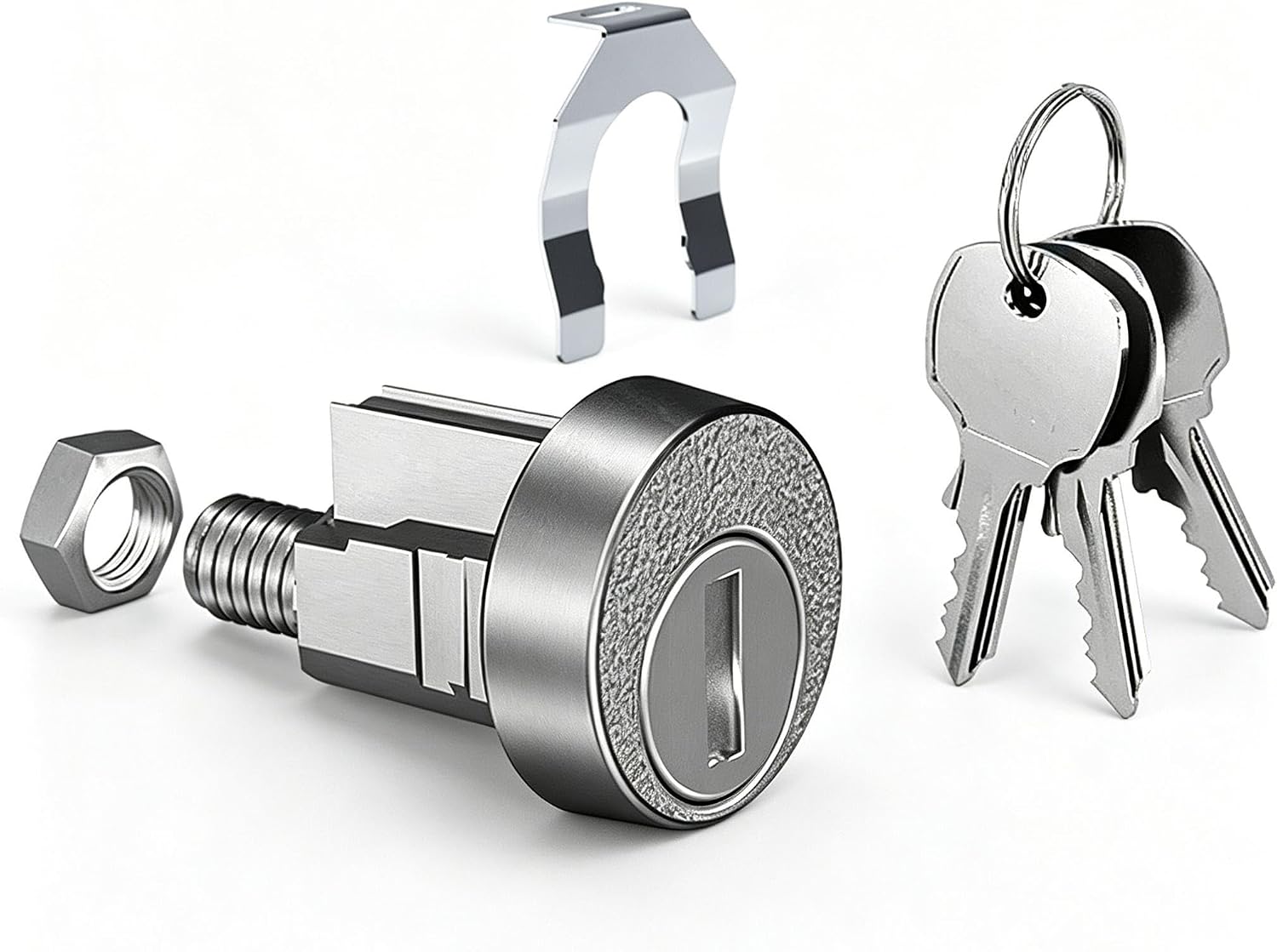 Mailbox Lock Replacement L-1172C COMP-X, C9100 Mailbox Key Lock with 3 Keys, Compatible with USPS Mailboxes, Replaces USPS Mailbox Key Lock