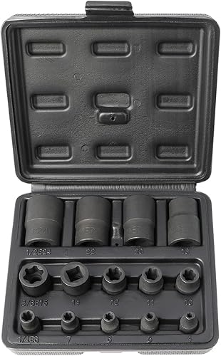 Juego de llaves de vaso externas Torx Plus de 6 puntos EP Socket EP4, EP5, EP6, EP7, EP8, EP10, EP11, EP12, EP14, EP16, EP18, EP20, EP22, EP24 con