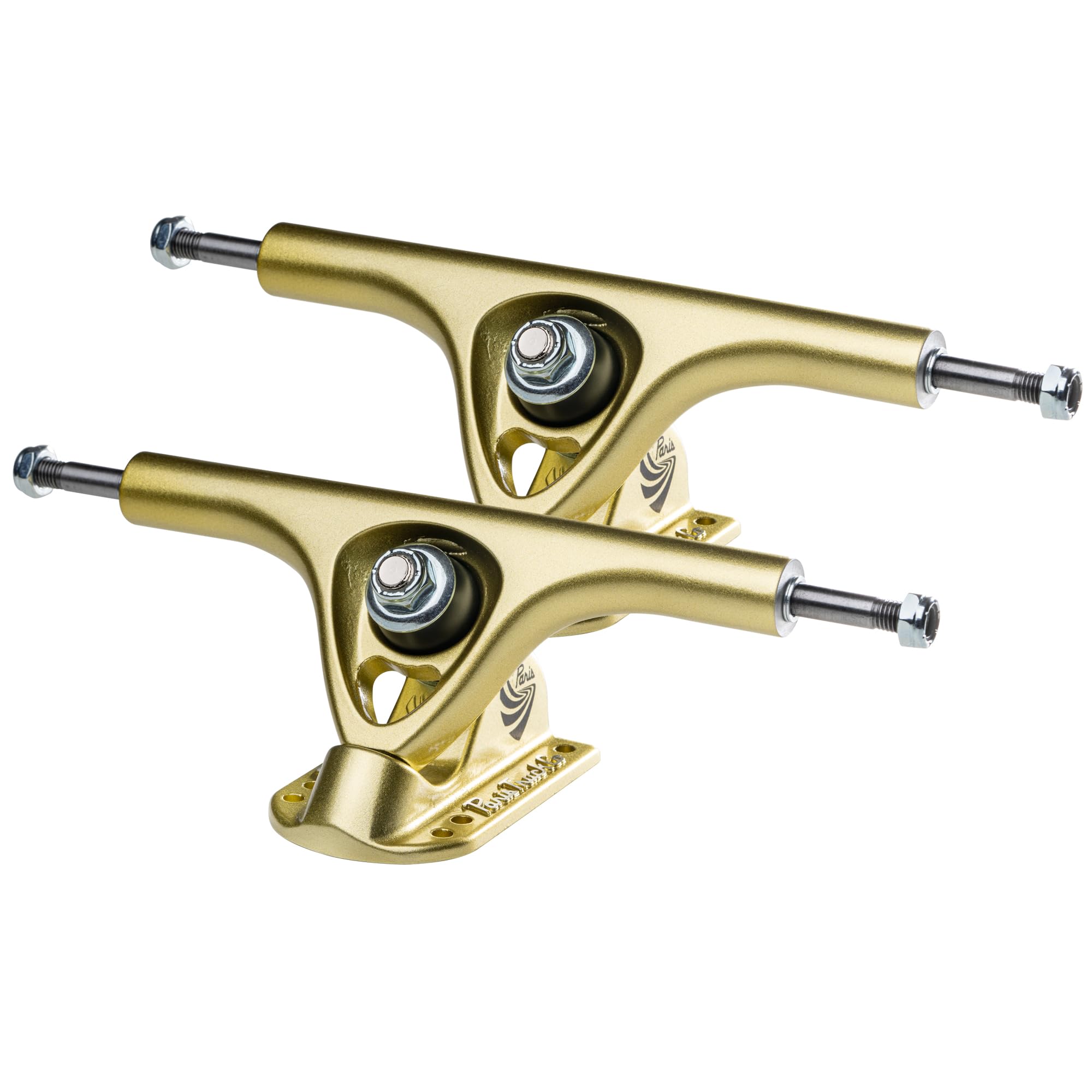 Paris Trucks Co 180mm V3 50° Longboard Trucks (Pair) (Satin Gold)