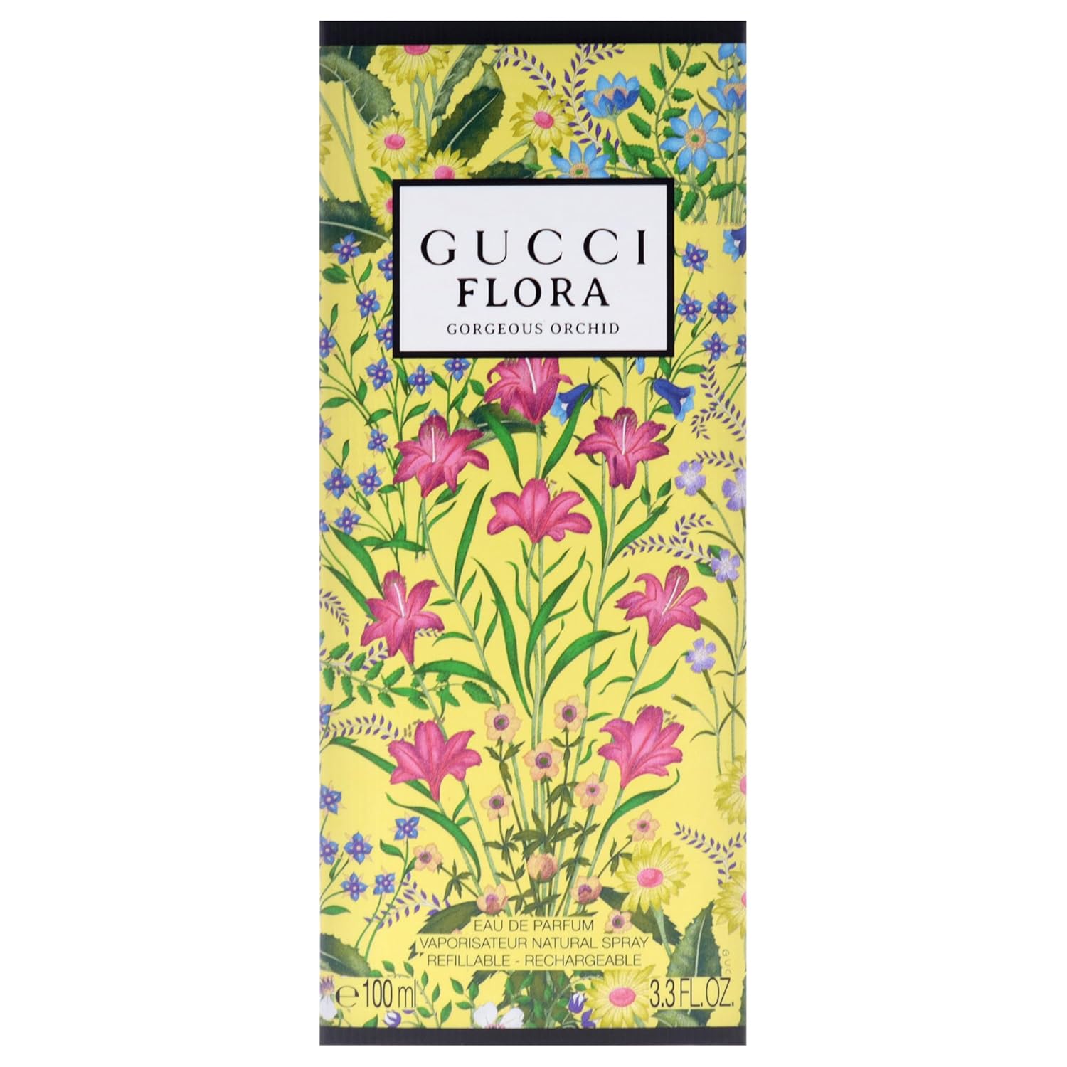 Flora Gorgeous Orchid by Gucci for Women - 3.3 oz EDP Spray (Refillable) - Image 5