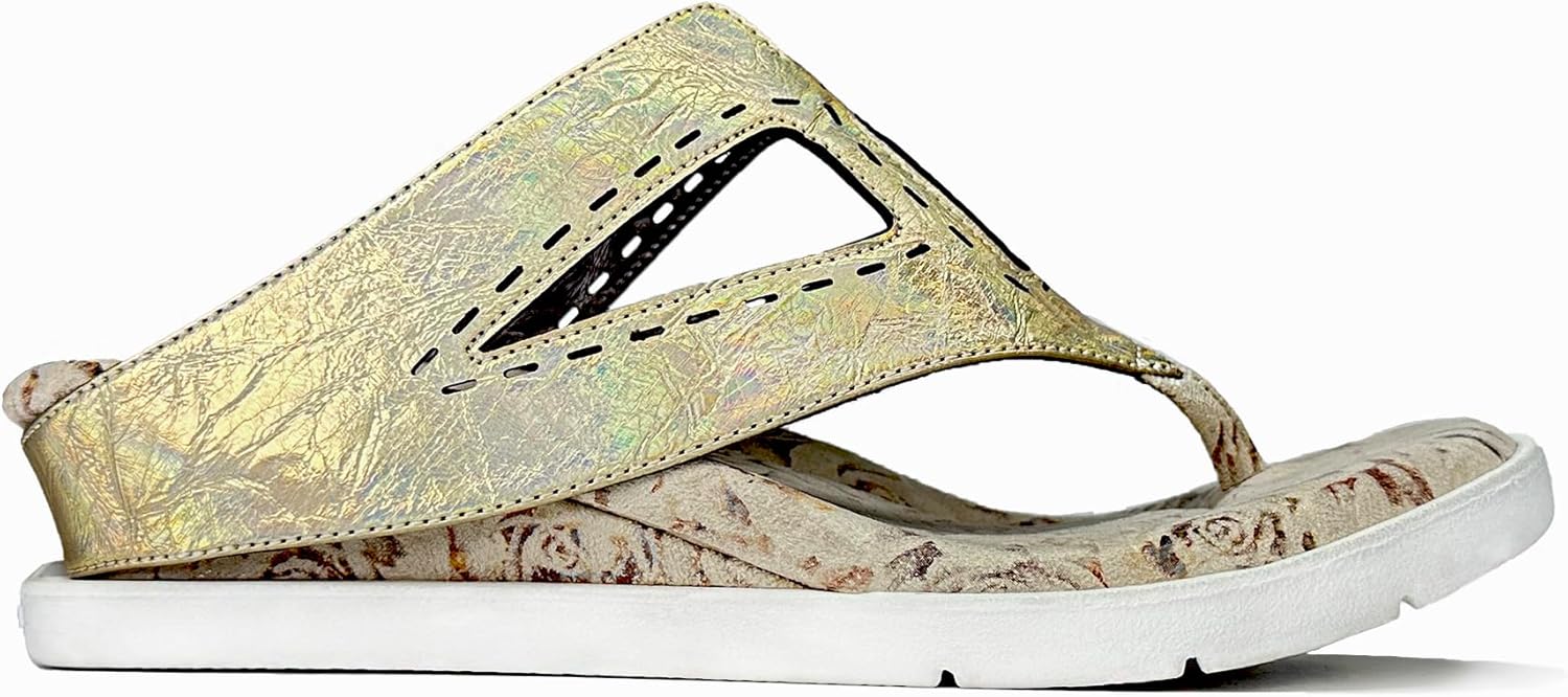 Modzori Aziza Women's Flip to Reverse Low Wedge Slide Sandal - Image 7