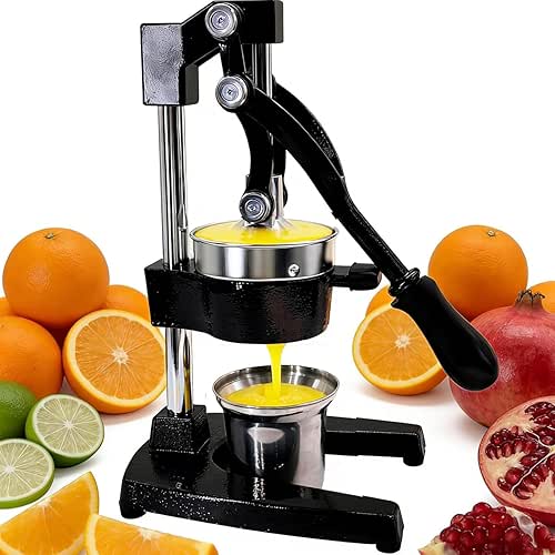 Commercial Heavy Duty Manual Citrus Juicer Press - Professional Cast