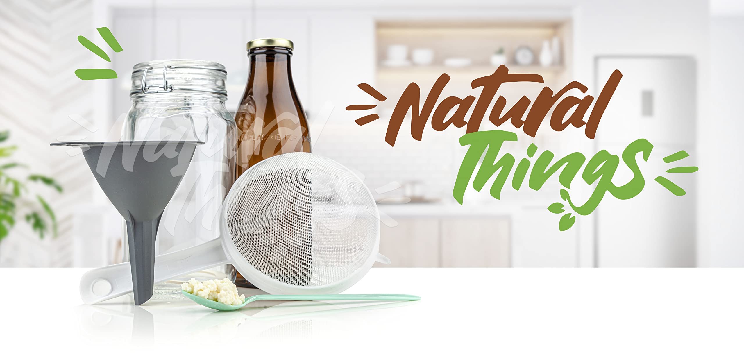 Milchkefir Starterset groß, Kefirknollen aktiv und vital