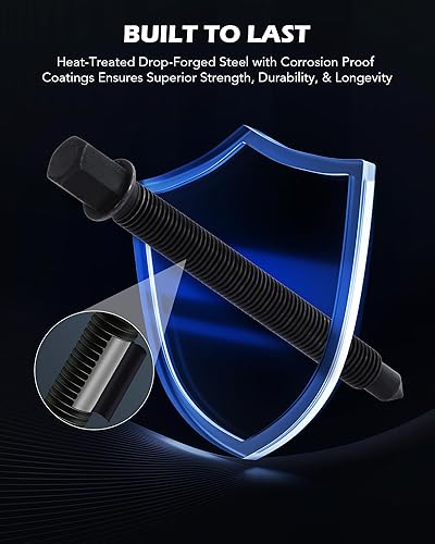 Miniatura 7 de Orion Motor Tech Juego de Extractores de Engranajes, 3" 4" 6" Kit de Extractor de 3 Mordazas para Remoción de Engranajes de Polea, Rodamientos y