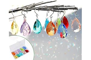 Multicolor Crystal Bead Suncatchers