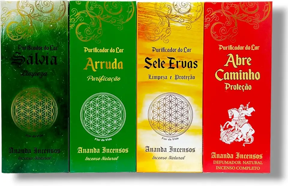 Kit Limpeza Pesada - Incenso Ananda Purificador do Lar