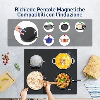 IsEasy Induction Hob 4 Plates
