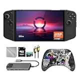 Legion Go 1TB SSD Gaming Handheld 8.8-inch Touchscreen 144Hz 2K QHD AMD Ryzen Z1 Extreme Processor, Zero-Kirin Wireless Controller, Hub, 128GB MicroSD Card, 5 Accessories: 6 in 1 Bundle
