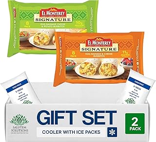 Signature Egg, Sausage & Cheese Potato Burritos Pack, Hearty Breakfast Classic, 36 oz, Gift Set – Pack of 2