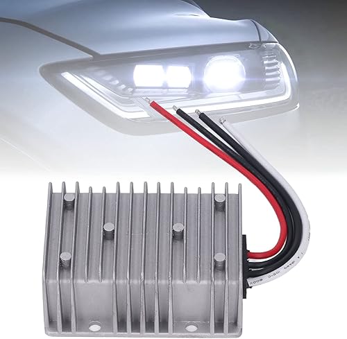 Miniatura 2 de Fydun 48V to 24V Car Power Converter Regulator, DC 35V to 60V Converter DC 24V 20A 480W IP68 Waterproof Car Power Supply Module