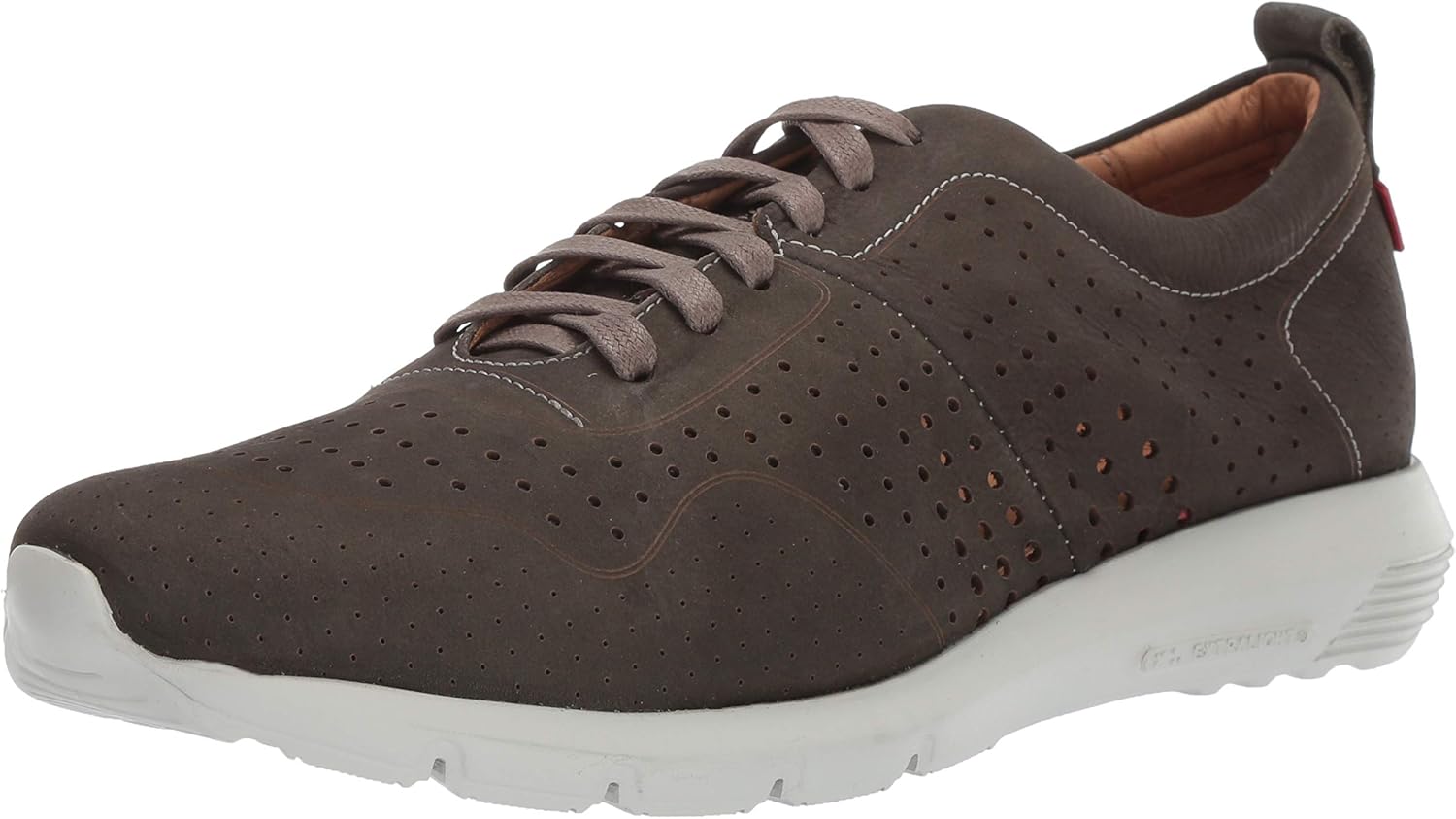 Marc Joseph New York Mens Genuine Leather Grand Central Sneaker, Grey Nobuck, 9 D(M) US