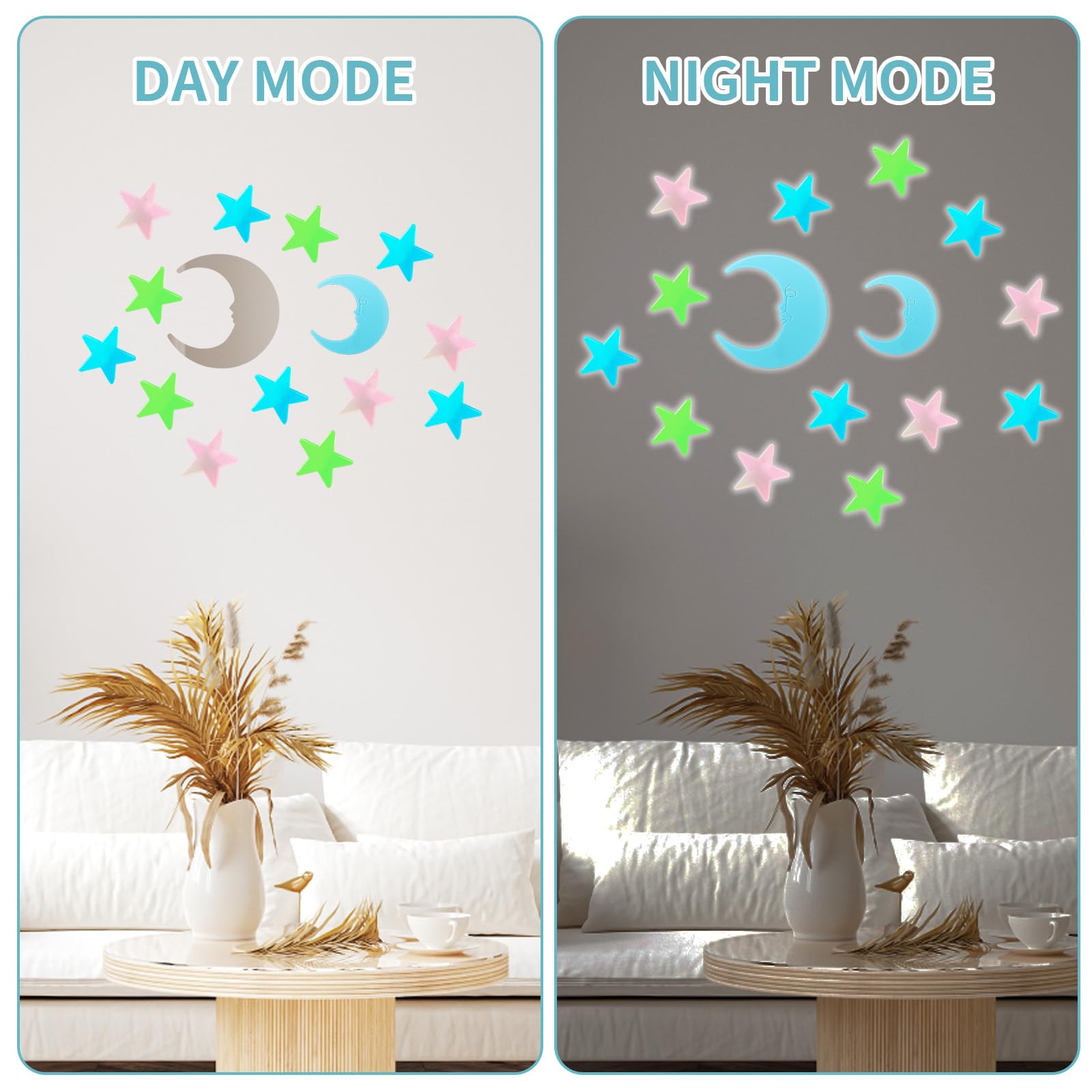 212 PCS Glow in The Dark Stars - Image 4