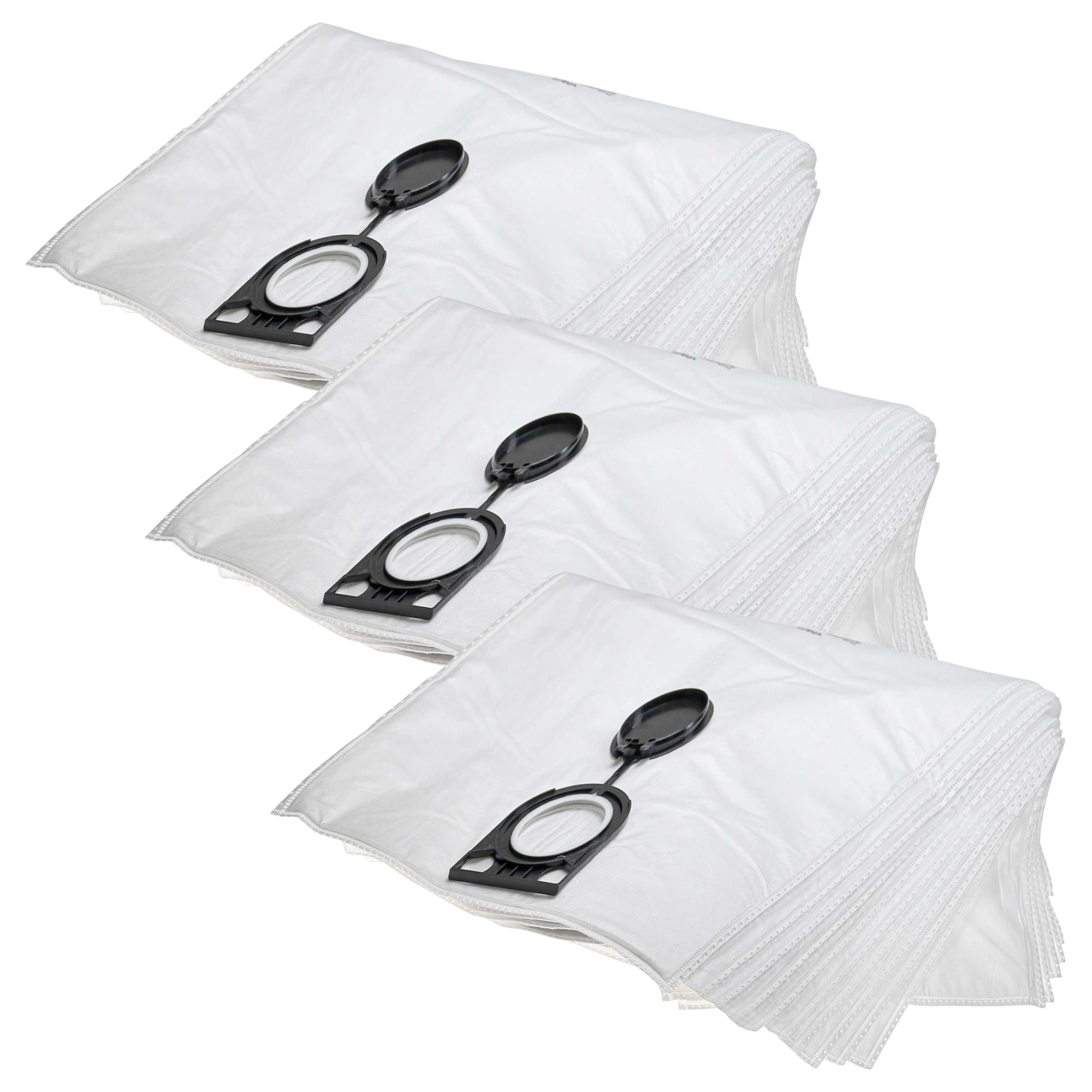 vhbw 30x bolsa compatible con Hikoki RP500YDM, RP500YDH aspiradora - 43 cm x 32 cm blanco