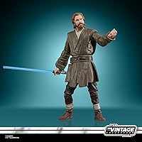 Vista 12 de STAR WARS The Vintage Collection Obi-Wan Kenobi (Showdown) & Darth Vader (Showdown), Obi-Wan Kenobi 3.75” Action Figures 2-Pack
