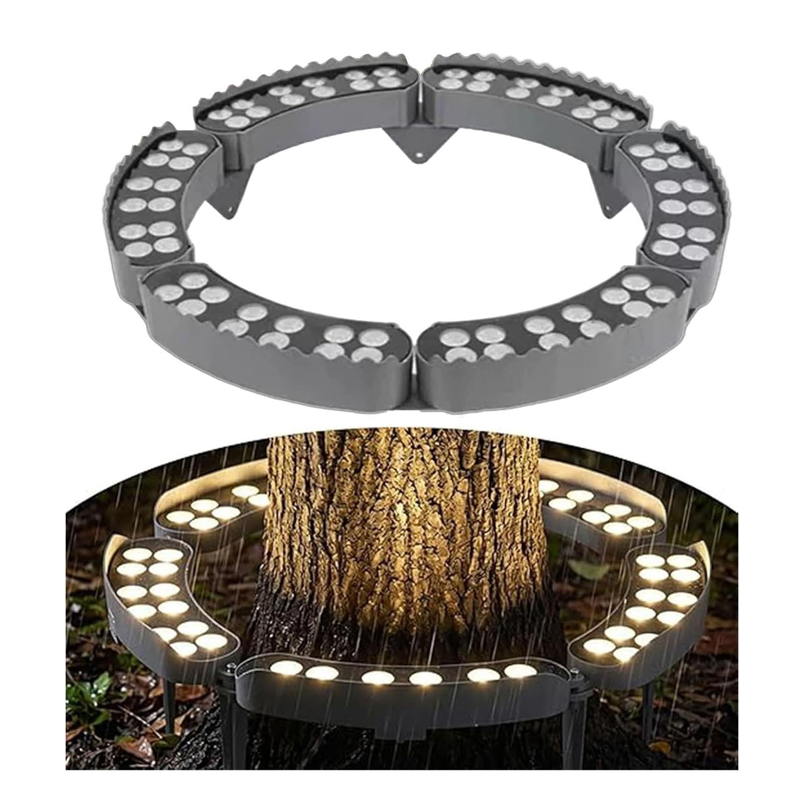 Luci Ad Anello Per Palme Da Esterno, Luci Da Giardino Per Esterni