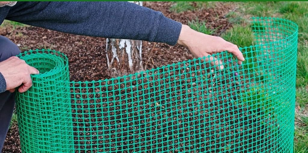 MELETE – Gartennetz – Pflanzen- und Tierschutz – Khaki – 1,2 m x 20 m