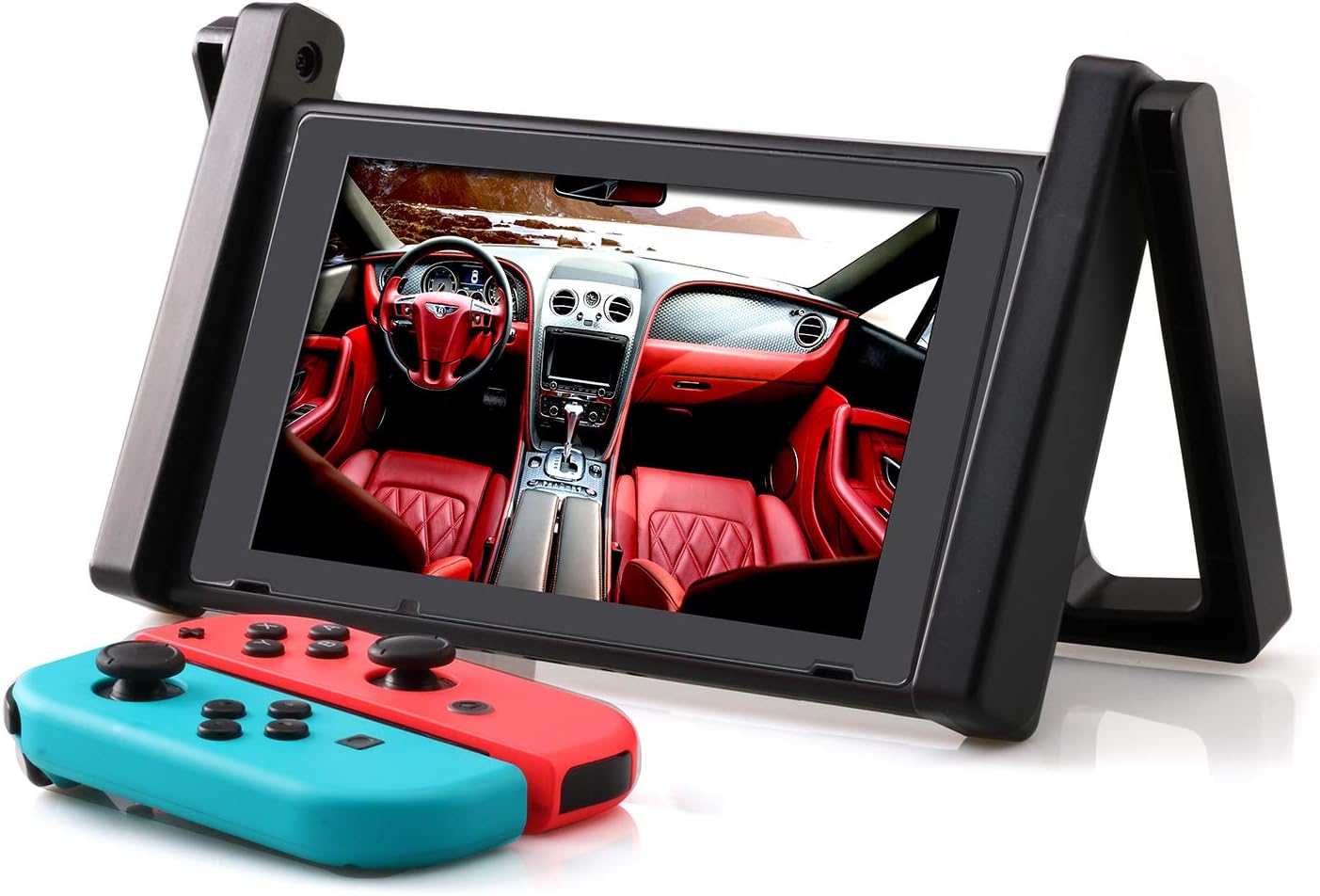 ECHZOVEStand for Switch, Portable and Adjustable Car Holder and Playstand for Switch