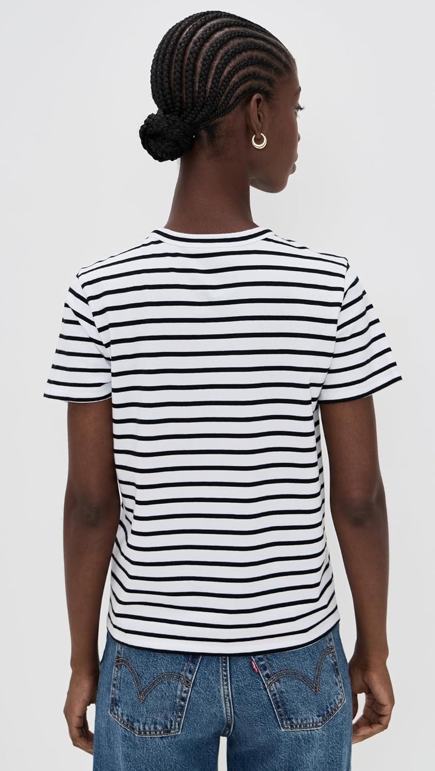 Madewell Women's Perfect Stripe Crewneck Tee - Image 4