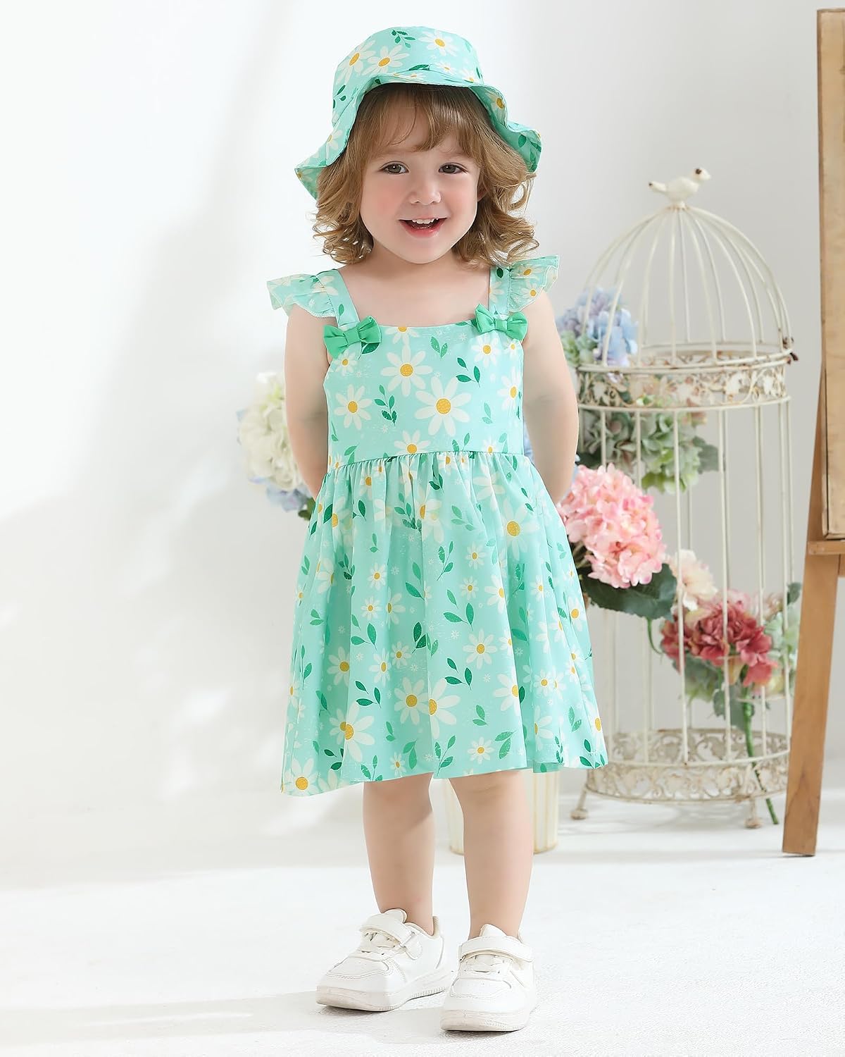 Baby Girl Dress Newborn Girls Summer Boho Dresses Infant Sleeveless Flower Sundress Todddler Baby Clothes