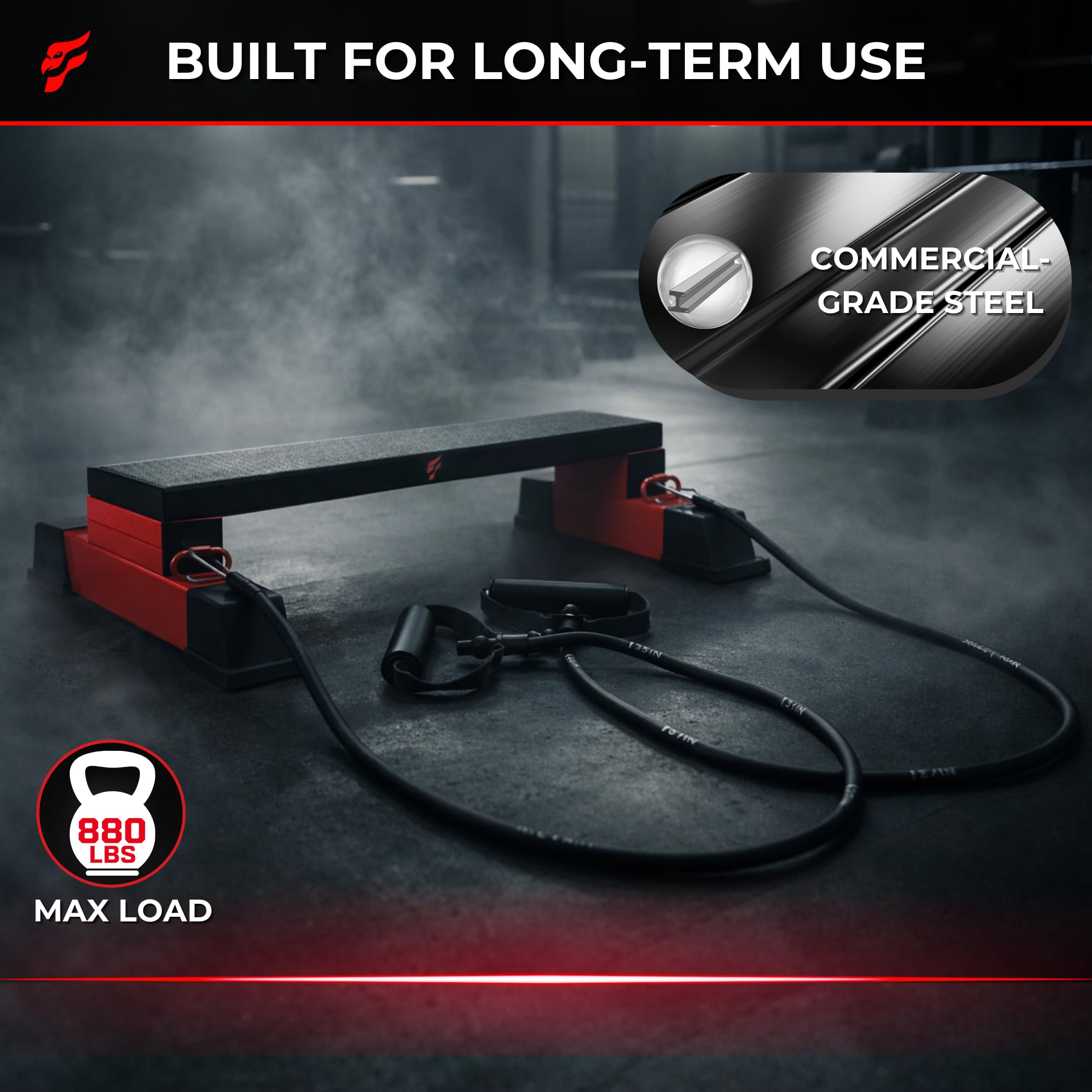 Pro Adjustable Raise Block - Versatile Workout Platform For - View #2