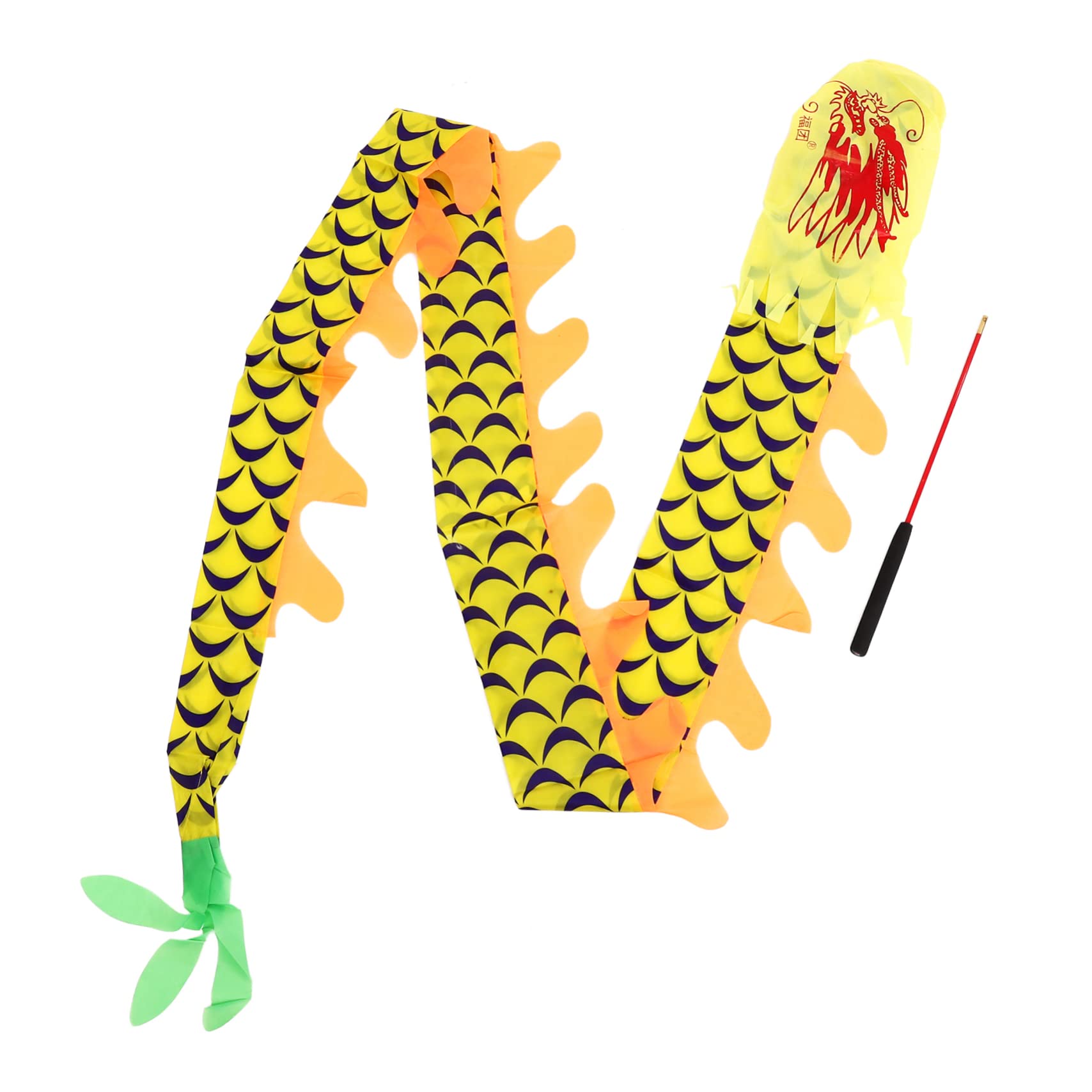 BESPORTBLE 1 Set Dragon Ribbon Outdoor Decor Outdoor Toys Kids Outdoor Toys Chinese Dragon Toy Kids Accessories Dragon Dancing Ribbon Dance Accessory Kids Dance Ribbon Funny Dance Ribbon