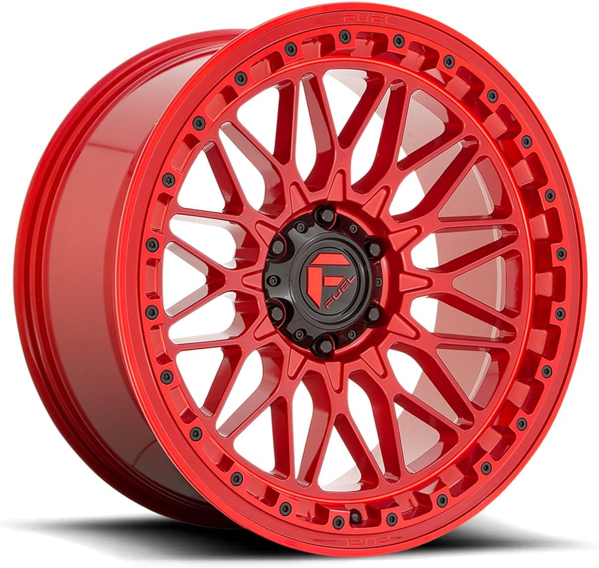 FUEL OFF-ROAD D758 TRIGGER 17X9, 5X5.0, 5.04, 1mm CANDY RED - D75817907550