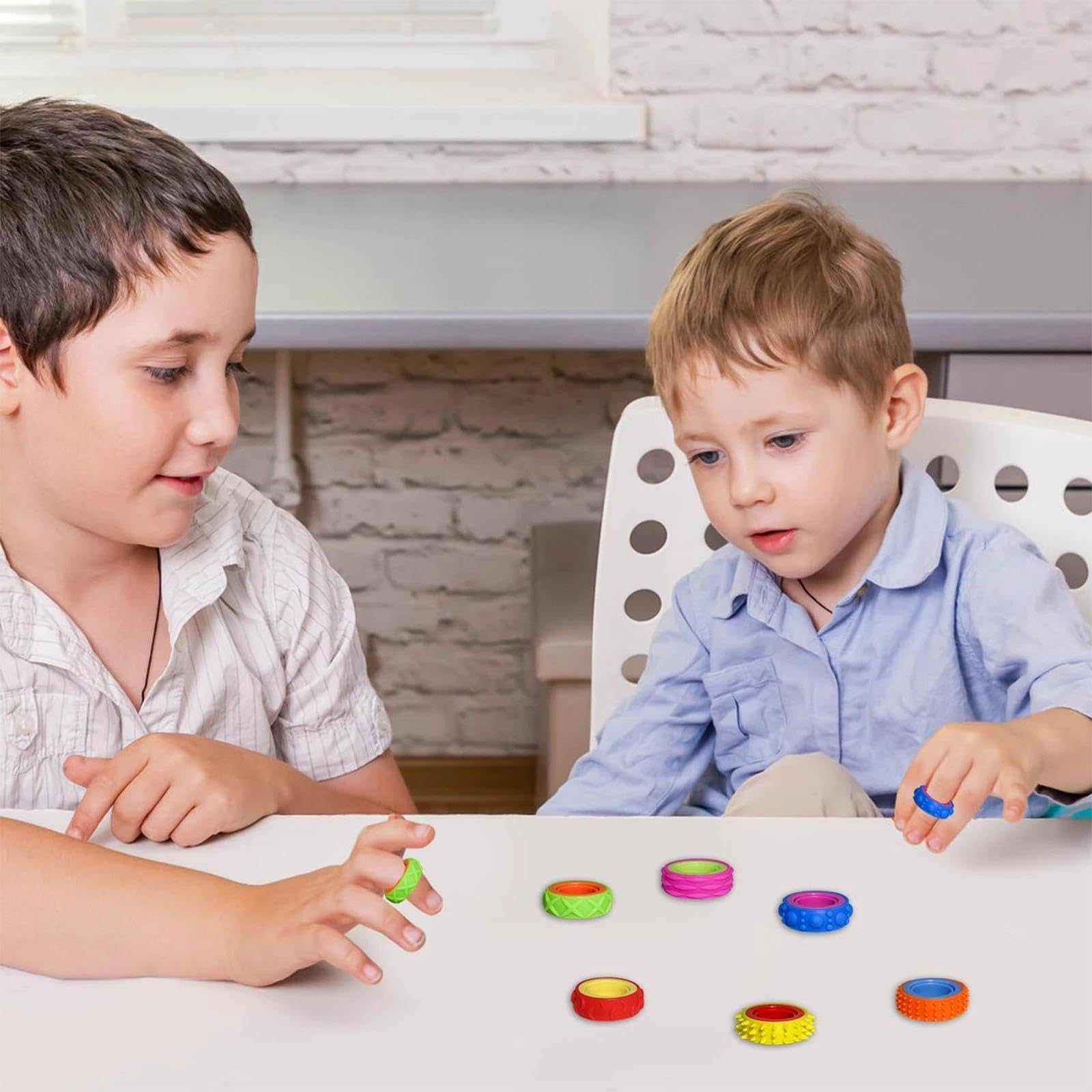 dinghaole 12 Pcs Fidget Sensory Rings - Image 3