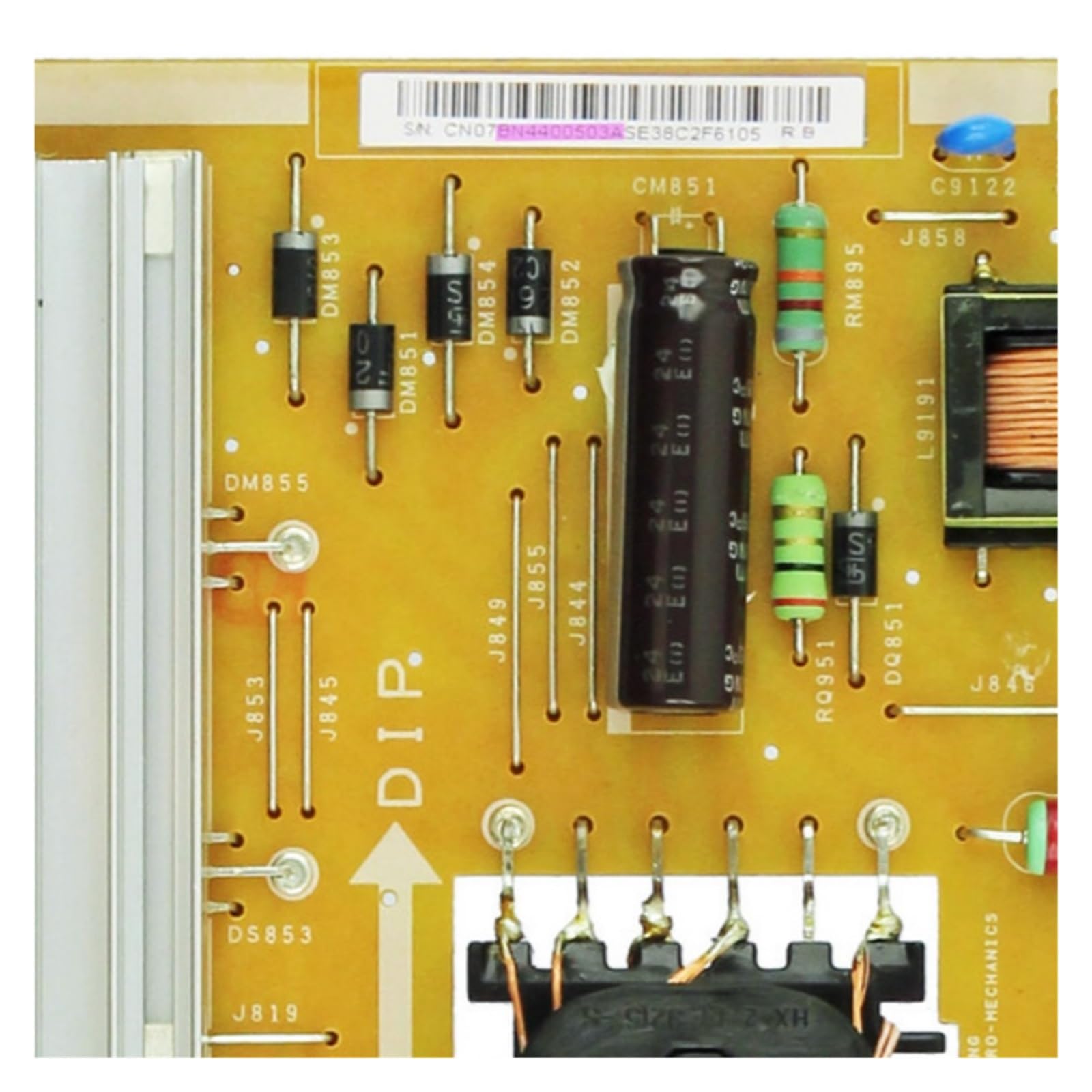 UE50ES5500 UA55ES6100J UE50ES5505K UN55ES6100FXZA UN55ES6150FXZA UE50ES5500P listwa zasilająca TV, kompatybilna z Samsung, PD55A1C_CSM BN44-00503A, płyta zasilająca TV