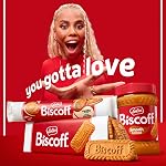 Lotus Biscoff Crunchy Spread Jar, Caramelized Cookie Flavour, 380g, Vegan, Nut Free, No Added Colours or Flavours