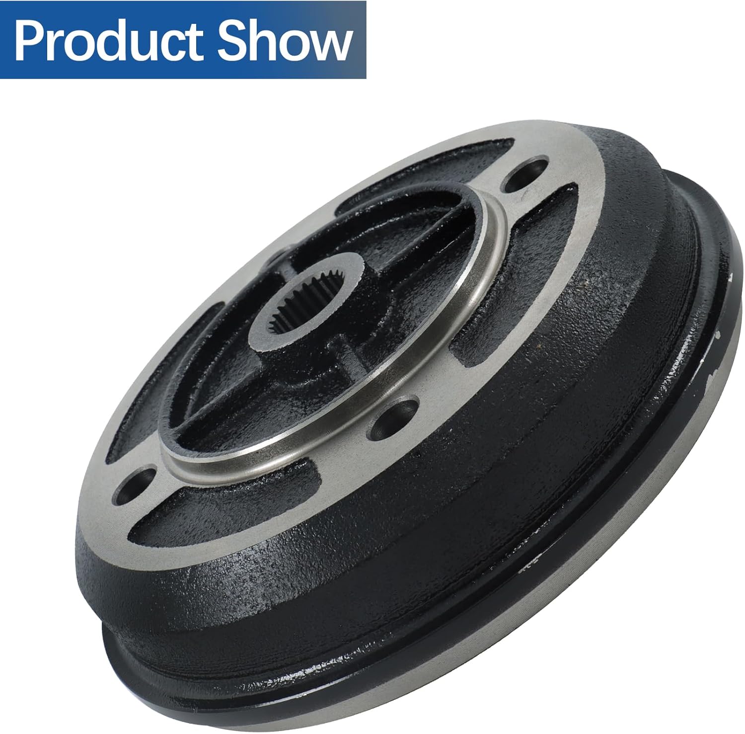 WFLNHB Front Rear Brake Drum Replacement for Kawasaki Mule 2010 2500 2510 1993-2001 41038-1227