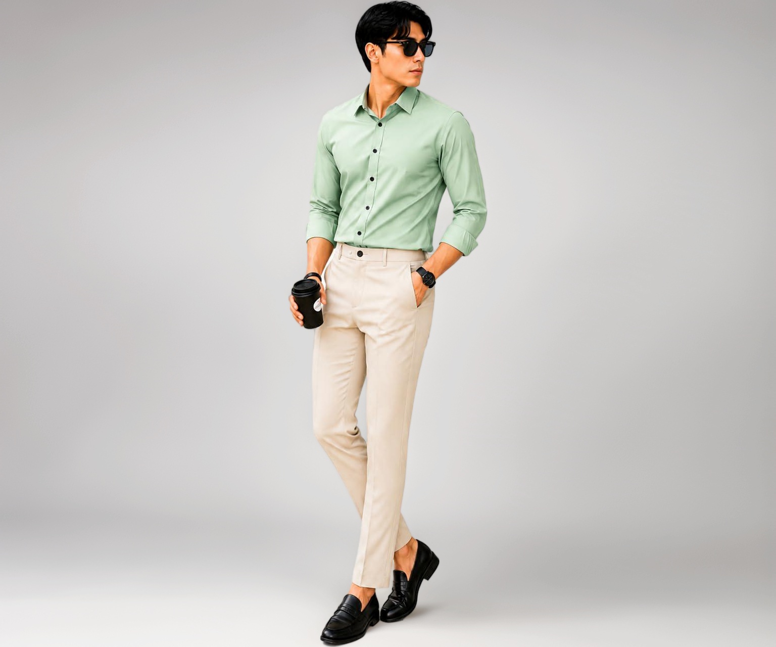 Dripot Men's Shirt Pant Set - Image 1