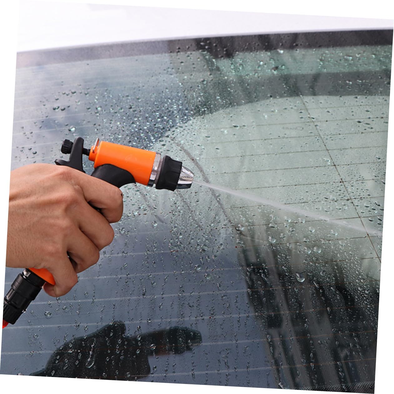 Bomba de Agua Portátil 12v para Lavado de Coche y Bicicleta, Herramienta de Riego Fácil de Usar Materiales de Plástico y Acero Inoxidable para Uso Diario y Proyectos