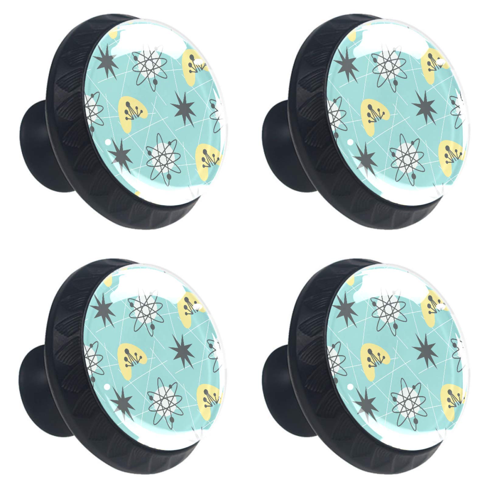 Boutons de meuble en verre vintage pour sublimer votre commode rétro des années 50