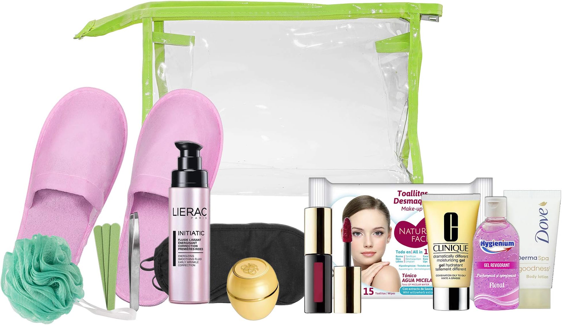 Women13pcs Convenience Travel Essentials kit, Travel Set Suitable for Cabin Luggage