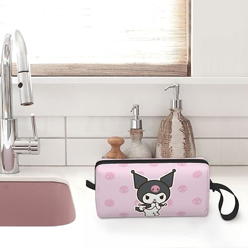 Miniatura 7 de PEVNMXA Bolsa de cosméticos de maquillaje de anime para mujeres adolescentes y niñas Bolsa de maquillaje de anime