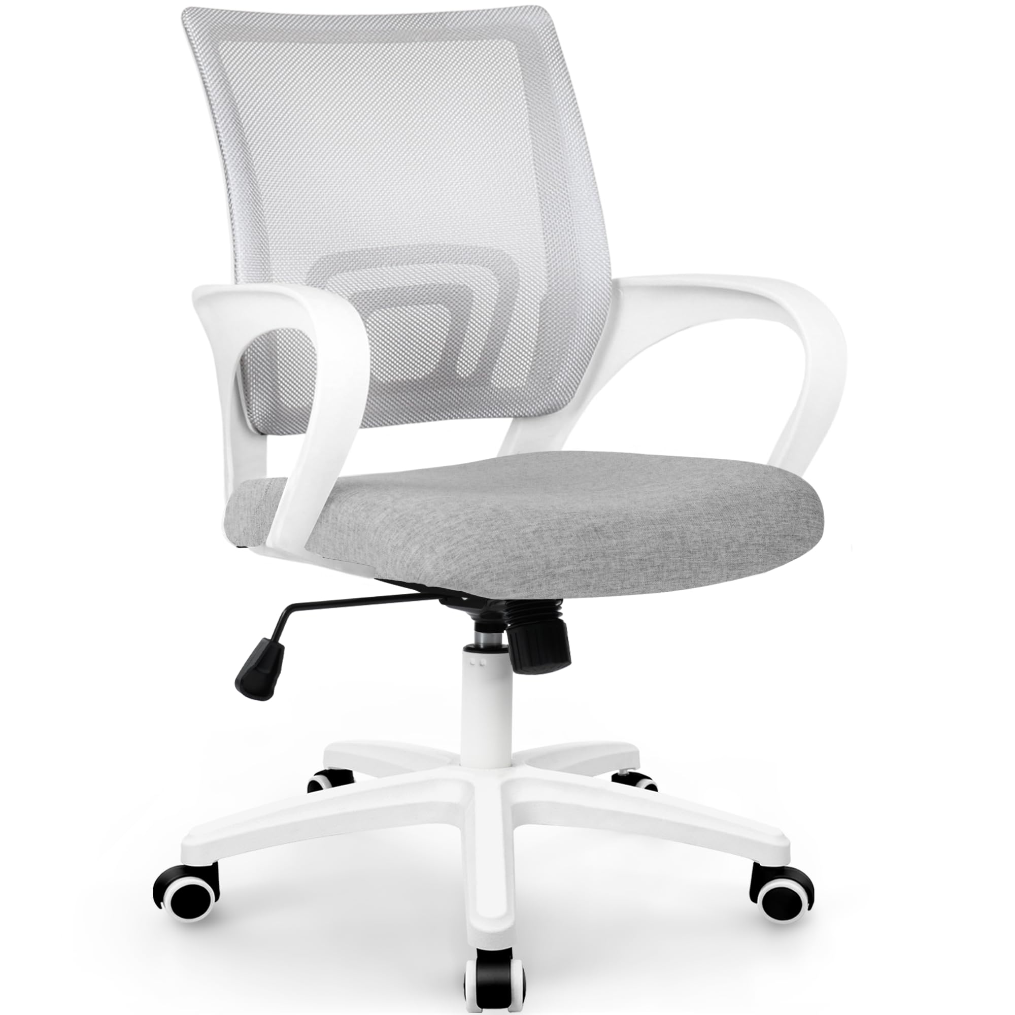 ETONEX Office Chair with Ergonomic Mid Back Cushion Lumbar Support Adjustable Swivel Rolling Computer Gaming Desk Chair Comfy Mesh Seat Wheels Home