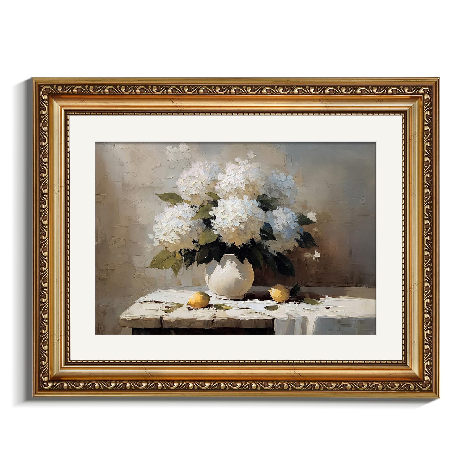 VIYYIEA Gold Framed Wall Art Canvas Print Home Decor Vintage Swan Decoration Grace Swan Art Painting Pictures Rustic Bathroom Wall Decor Animal Farmhouse Artwork for Living Room Bedroom Office 11x14in — view 86