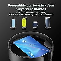 Vista 4 de Expansor de portavasos para automóvil, extensor de portavasos para automóvil con base ajustable, se adapta a Yeti de 24/36/46 onzas, Hydroflask