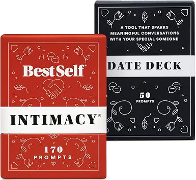 BestSelf Couples Connection Bundle Intimacy & Date Night Conversation 220 Cards Decks