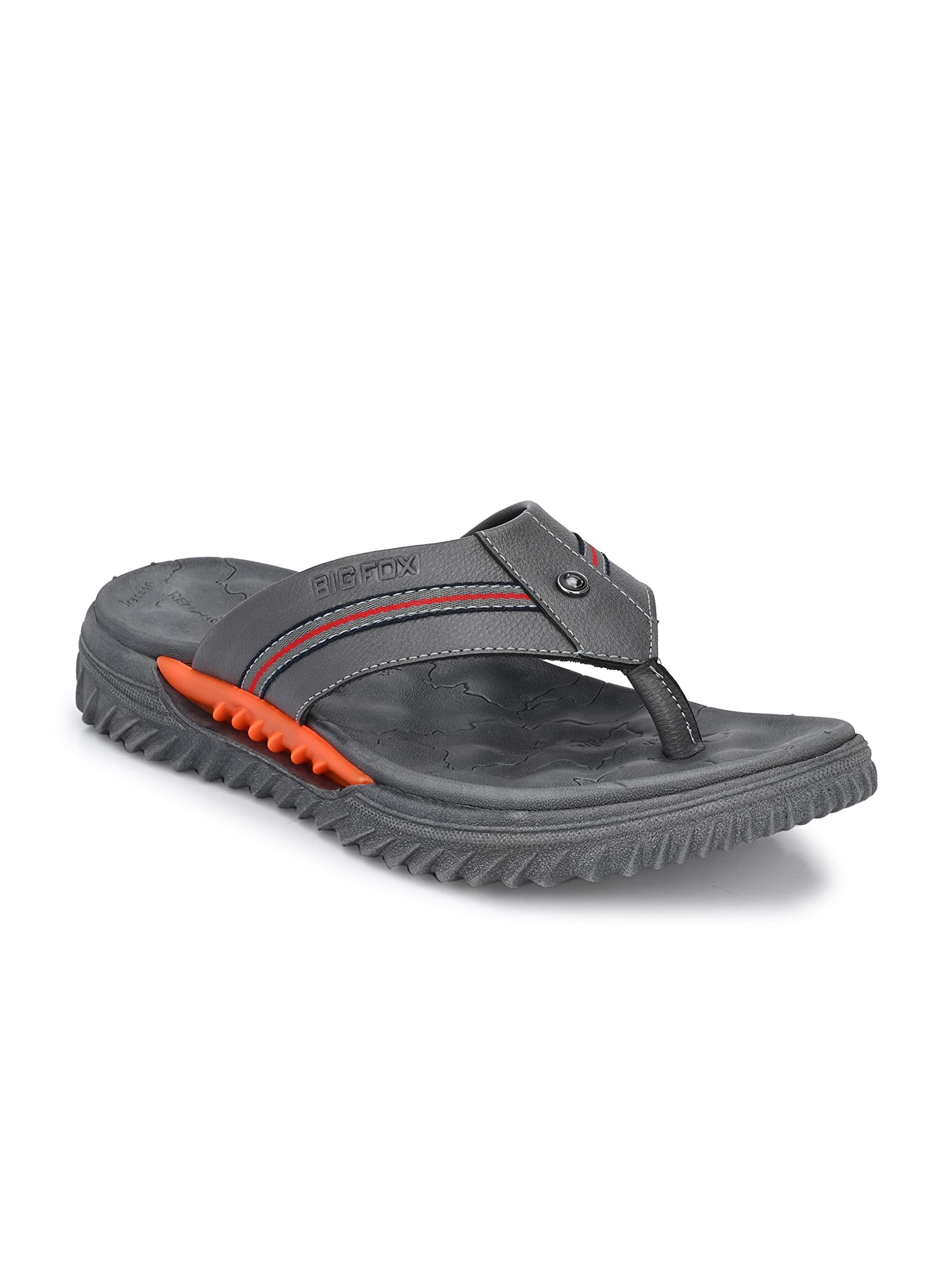 Big Fox Alphabounce-8 Comfortable | Ultra-Light | Bounce Back Technology | Arch Support | Water-resistant Slippers For Men Grey (B09926GJ9H) Amazon Price History, Amazon Price Tracker