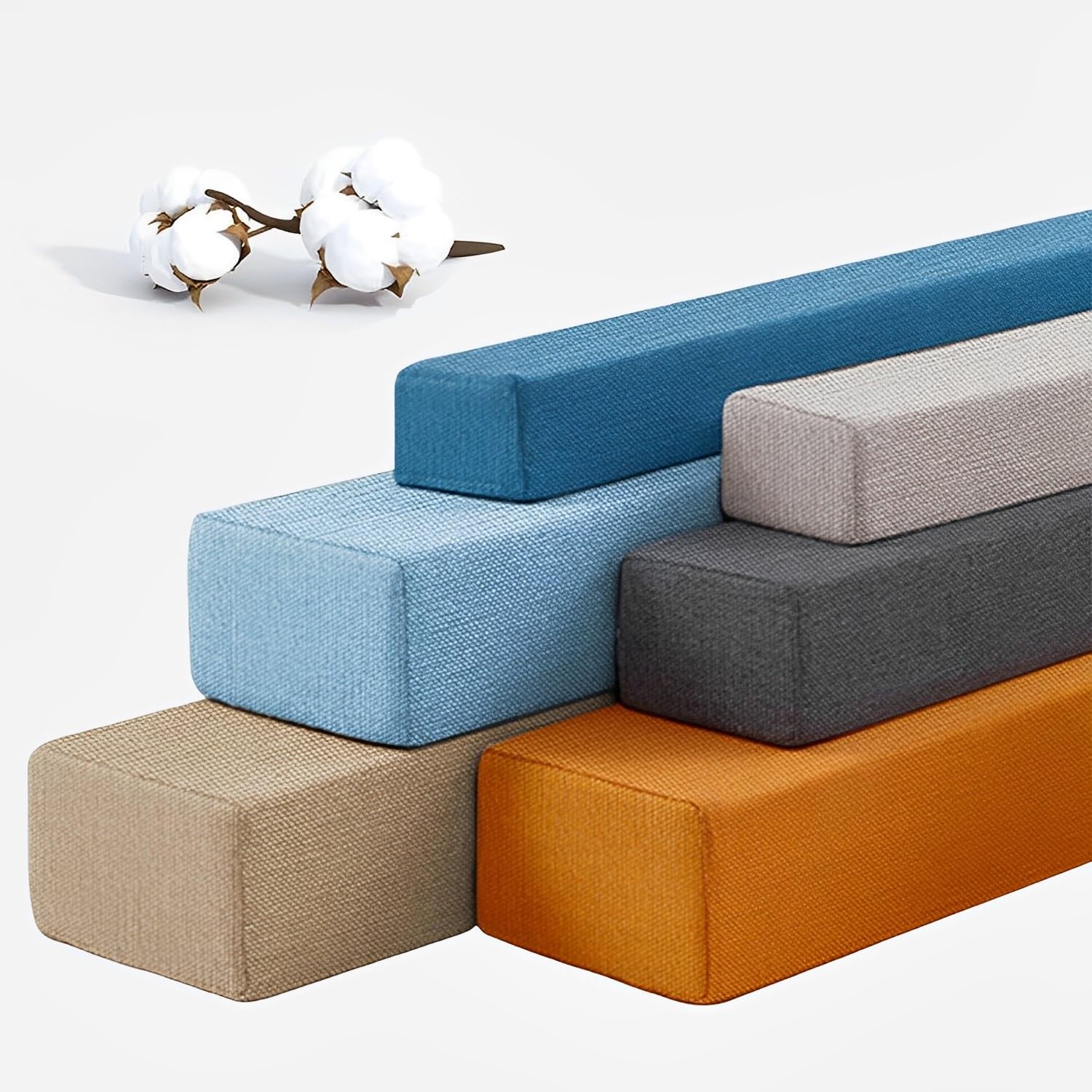 Custom Size Bed Gap Filler Headboard Pillow Armrest Pillow Sofa Bolster Armrest Cushion,Bed Bridge Twin to Single/Double/King Bed Mattress Connector Close The Gap,Bed with Washable Cover